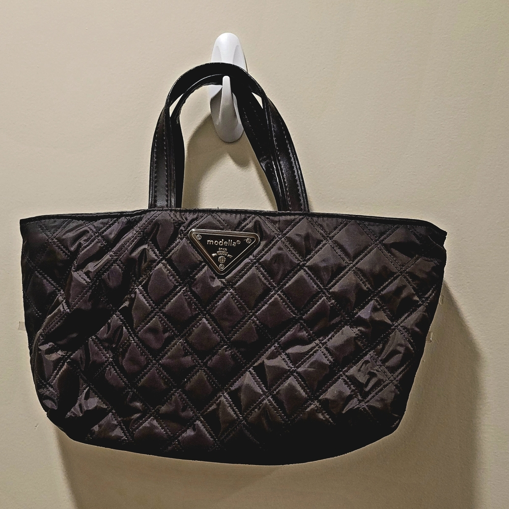 Modella Black Quilted Women's Bag